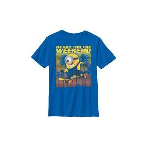 Fifth Sun Despicable Me Big Boys Minions Retro Beach Ready For The Weekend Short